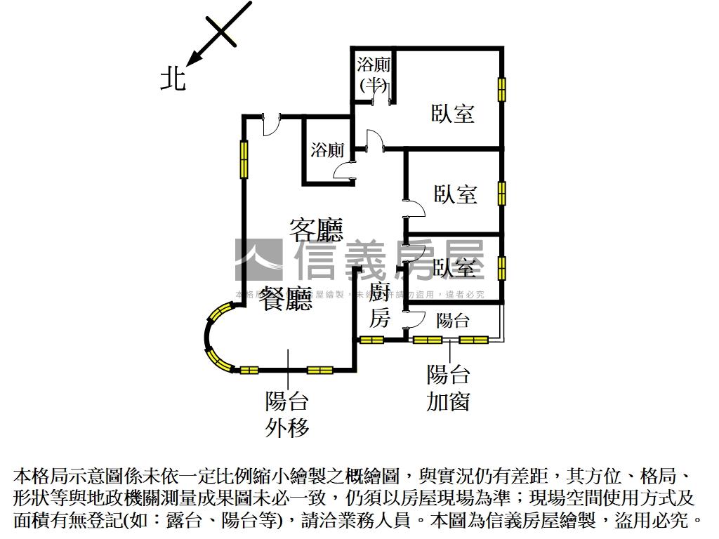 政大清境景觀三房車位房屋室內格局與周邊環境