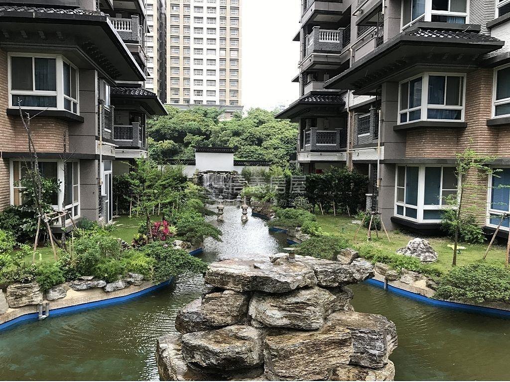 台北灣．江南面溪大四房房屋室內格局與周邊環境