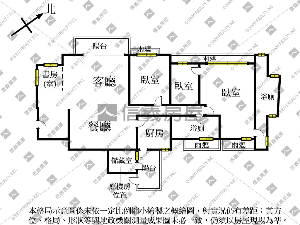 專任大同璽苑７１．９坪型房屋室內格局與周邊環境