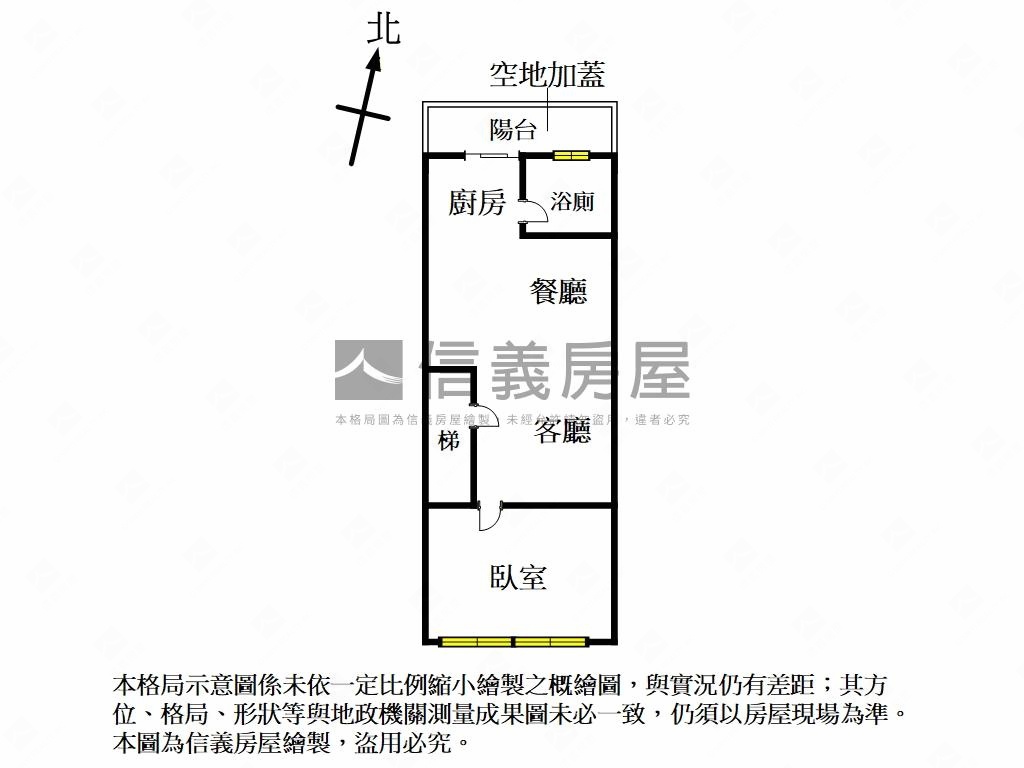 ♬台北橋捷運溫馨公寓２樓房屋室內格局與周邊環境