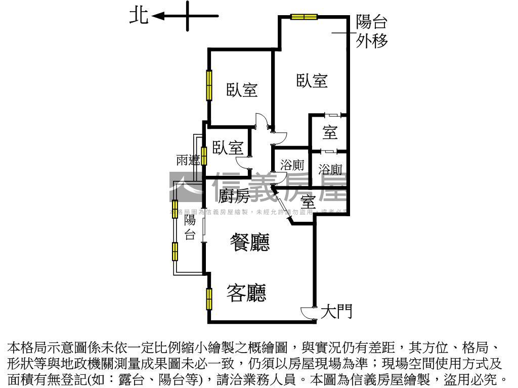 大西湖爵堡美三房附車位房屋室內格局與周邊環境