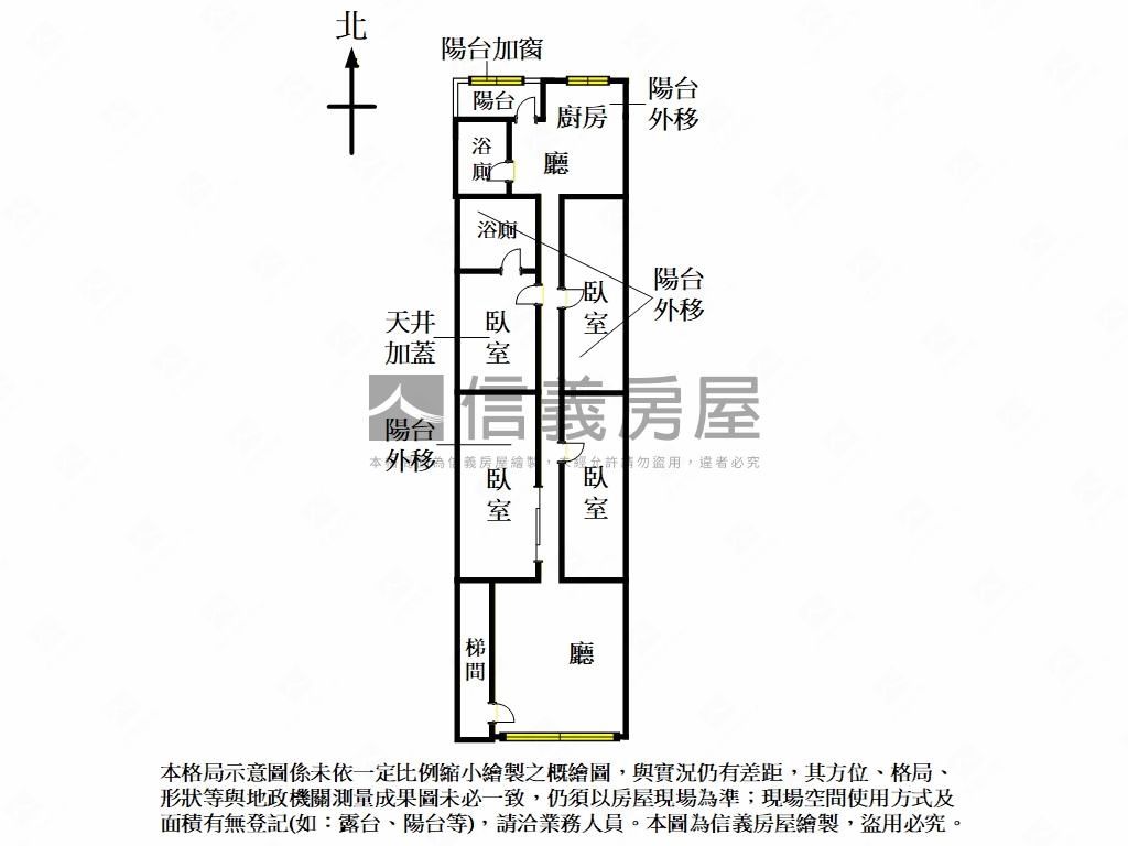 【近捷運】台北橋美寓三樓房屋室內格局與周邊環境