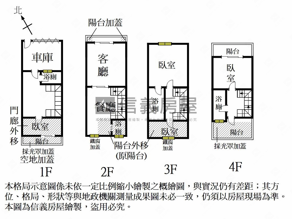Ａ海東國小美好成家墅房屋室內格局與周邊環境
