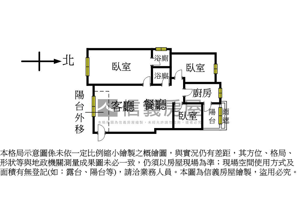 中路‧翰林苑三房車位房屋室內格局與周邊環境