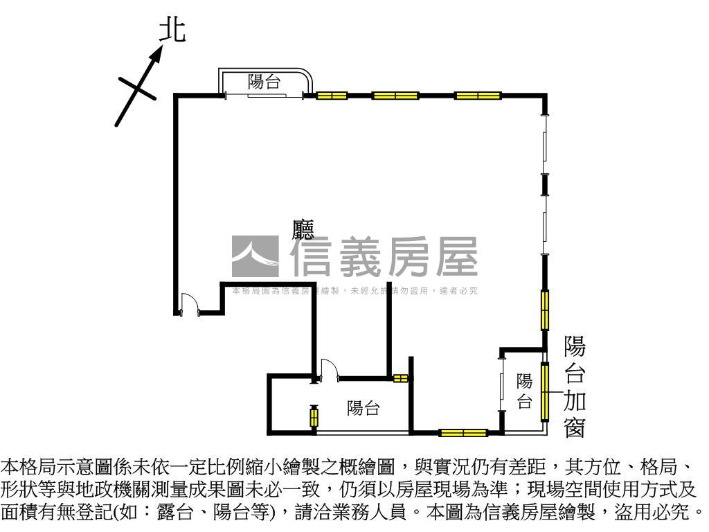 雅詩閣美學靜謐Ｅ２戶房屋室內格局與周邊環境