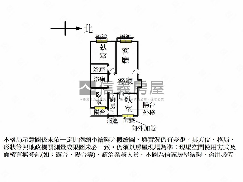 君悅豪景歐風三房車位房屋室內格局與周邊環境