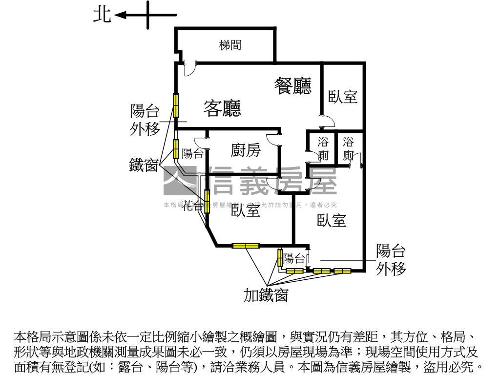 景安站｜溫馨電梯３房車位房屋室內格局與周邊環境