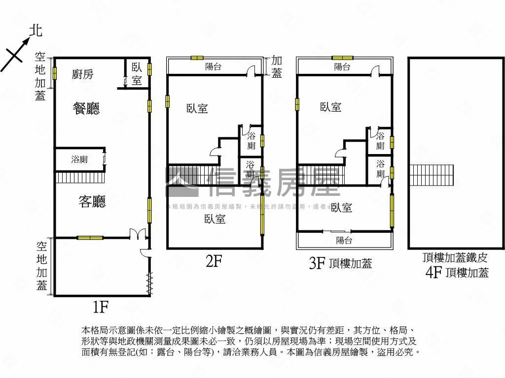 近中醫商圈庭院透天房屋室內格局與周邊環境