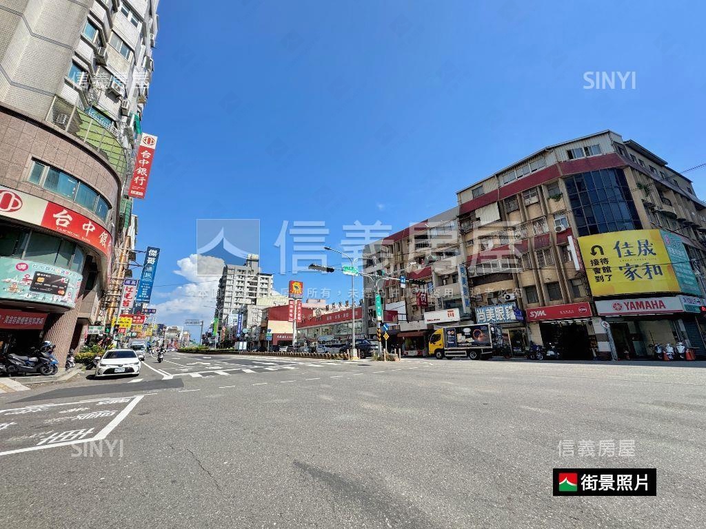 中華路正路面吃市店面房屋室內格局與周邊環境