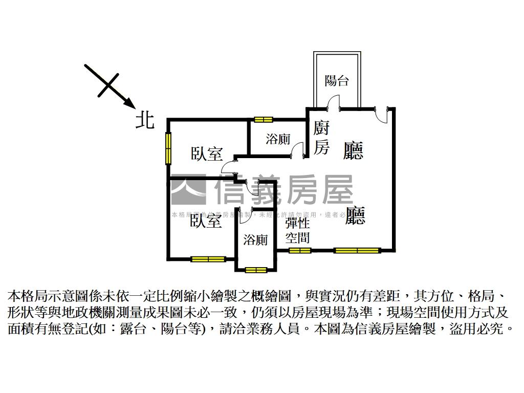全新侘壹邊間２＋１房房屋室內格局與周邊環境