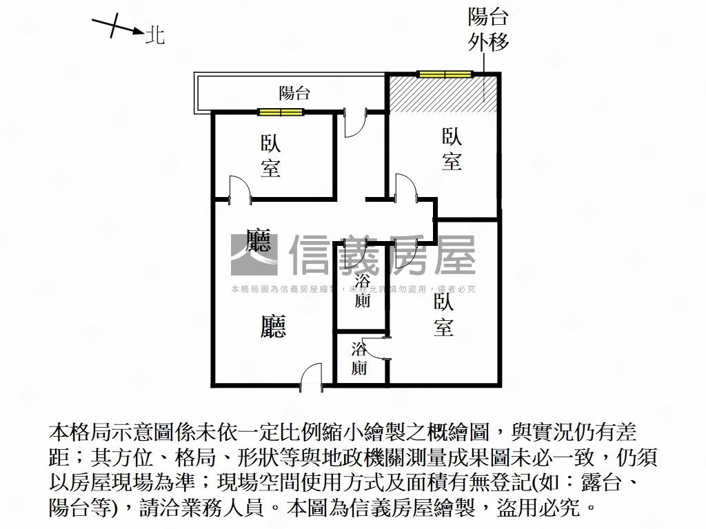 永康視野三房車位房屋室內格局與周邊環境