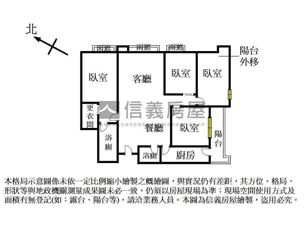 上北大。富貴吉祥四房車位房屋室內格局與周邊環境