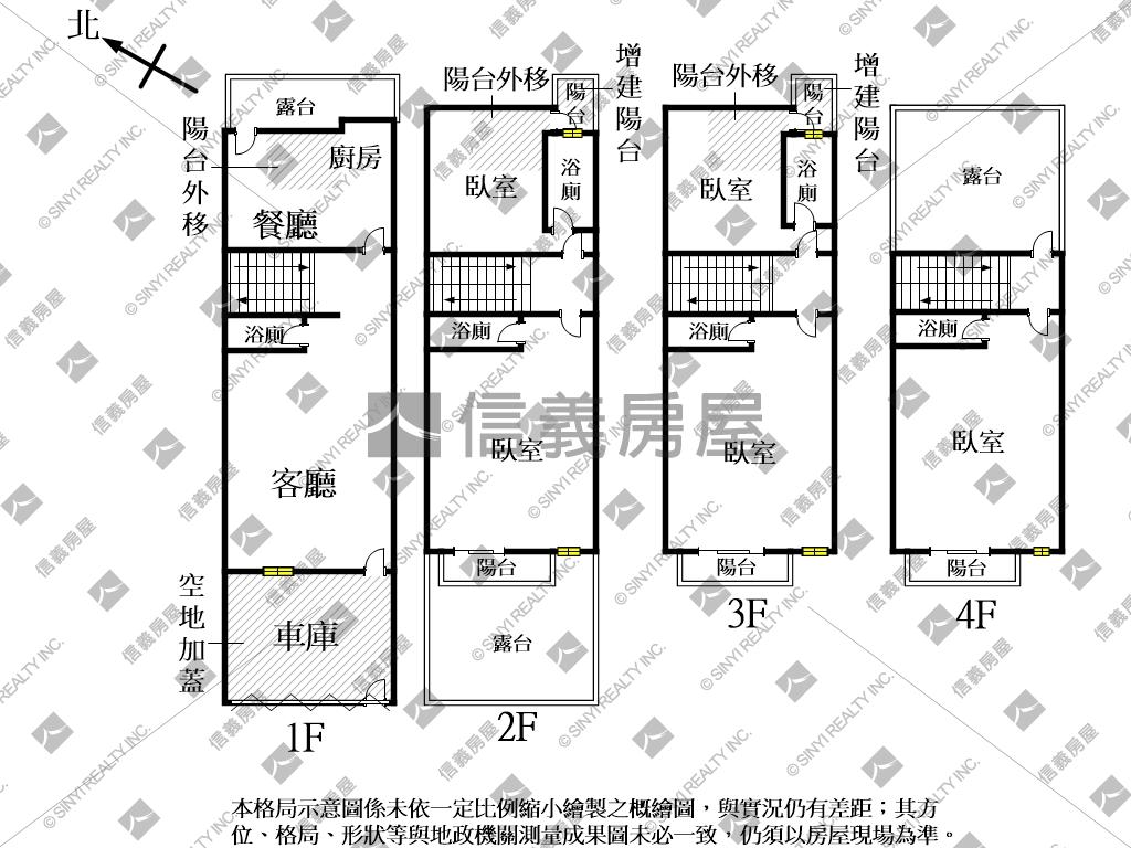 近南科全新質感電車別墅Ｄ房屋室內格局與周邊環境