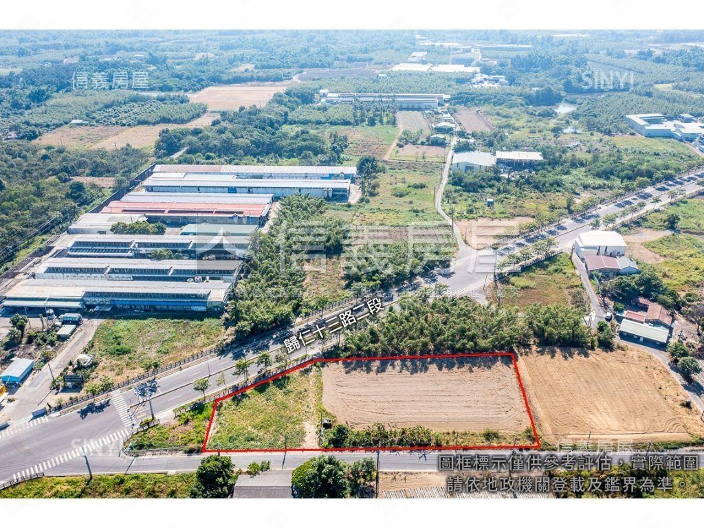歸仁沙崙雙面臨路千坪農地房屋室內格局與周邊環境