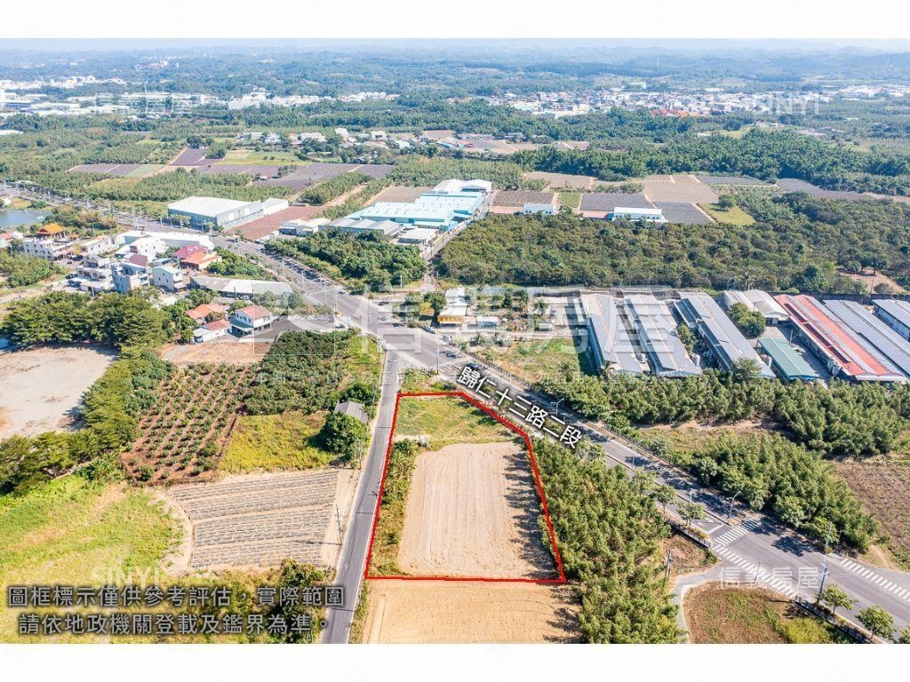 歸仁沙崙雙面臨路千坪農地房屋室內格局與周邊環境