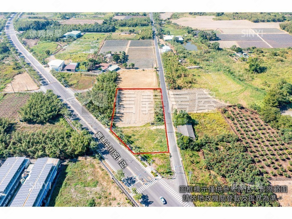 歸仁沙崙雙面臨路千坪農地房屋室內格局與周邊環境