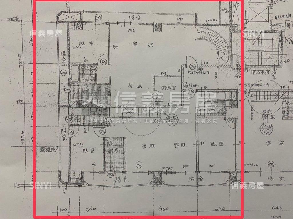 敦南▶面樹海樓中樓房屋室內格局與周邊環境