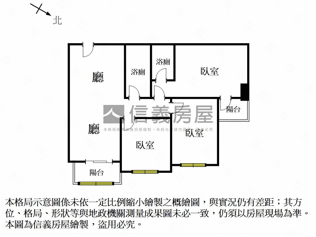 善化南科全新三房Ｂ房屋室內格局與周邊環境