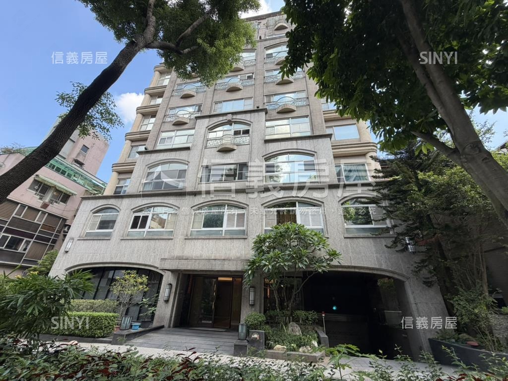 大仁愛面公園林蔭房屋室內格局與周邊環境