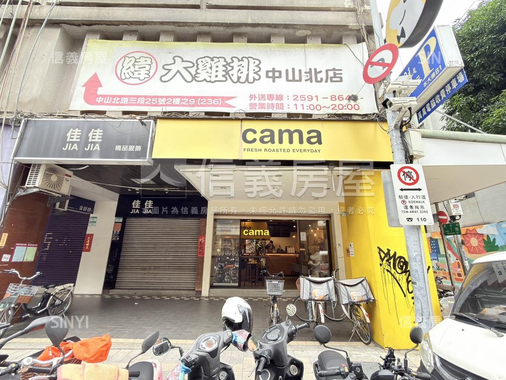 中山北金店面．收租高投報房屋室內格局與周邊環境