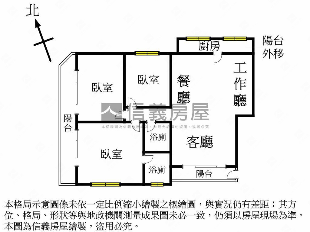 圓山遠眺樹海珠寶盒房屋室內格局與周邊環境