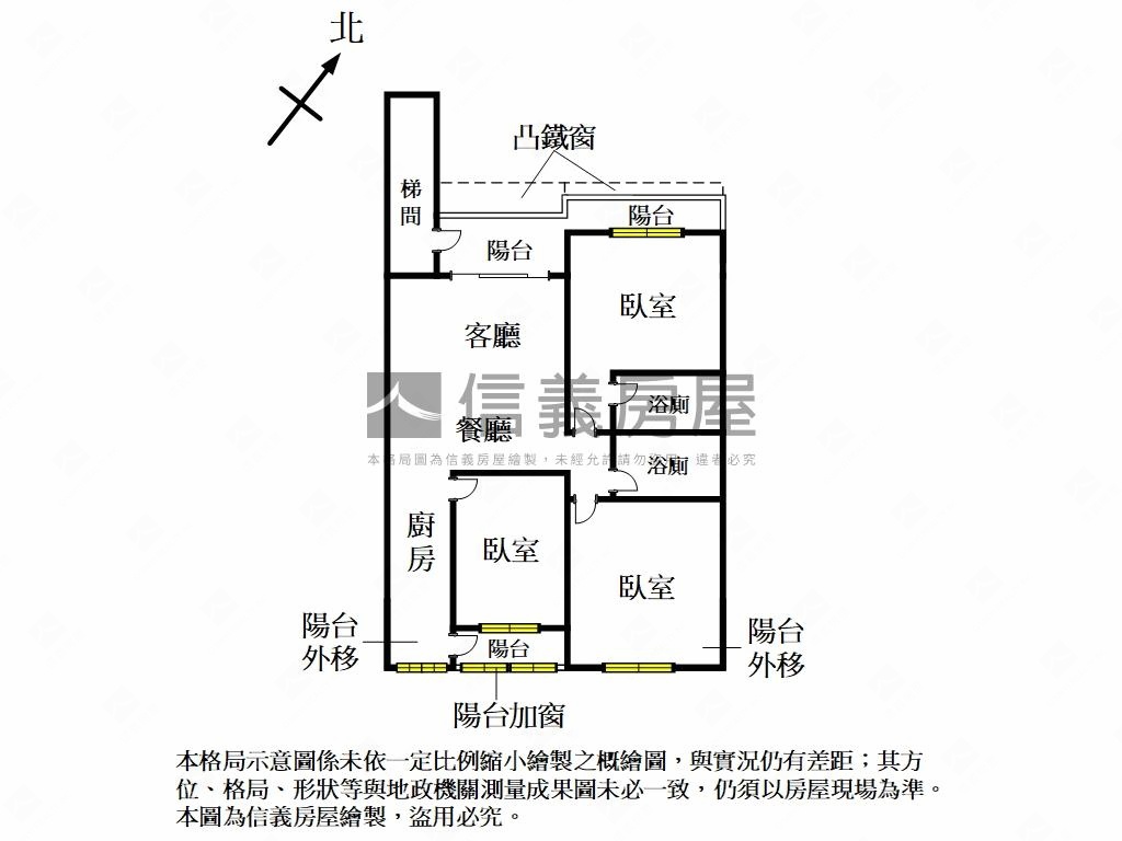 巷口麥當勞★好方正公寓房屋室內格局與周邊環境