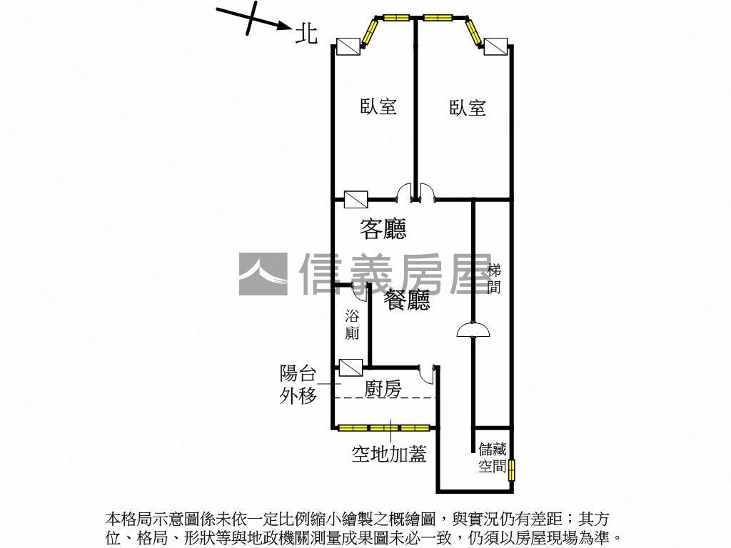 近捷運學區小資二樓美寓房屋室內格局與周邊環境