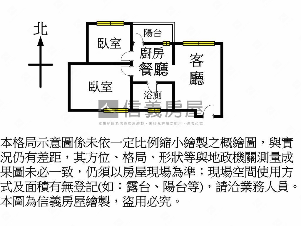 中路高樓裝潢兩房車位房屋室內格局與周邊環境