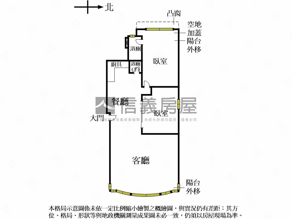 視野無價住辦美廈房屋室內格局與周邊環境