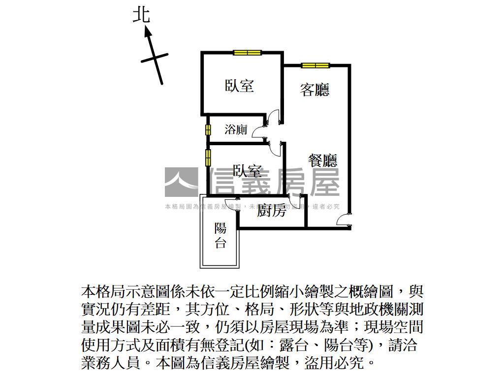 竹北甜心‧標準兩房車位房屋室內格局與周邊環境