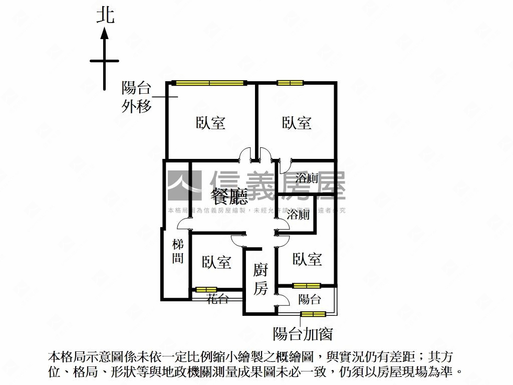 店長推●捷運公園電梯四房房屋室內格局與周邊環境