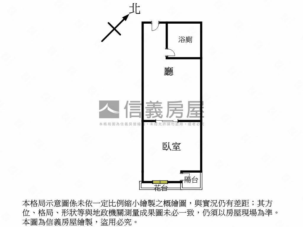 新案！逢甲商圈正一房一廳房屋室內格局與周邊環境