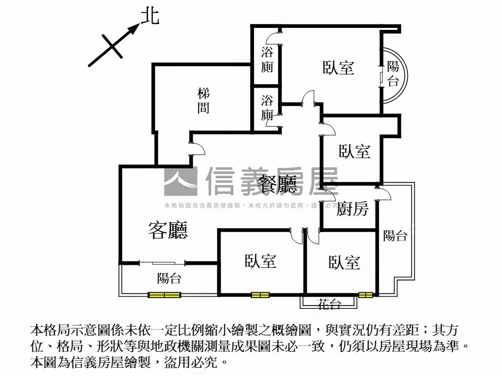 引人入勝台北大道景觀四房房屋室內格局與周邊環境