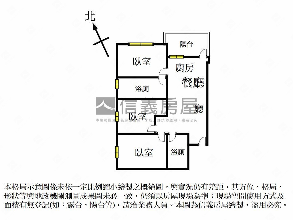 市政門牌高性價比三房平車房屋室內格局與周邊環境