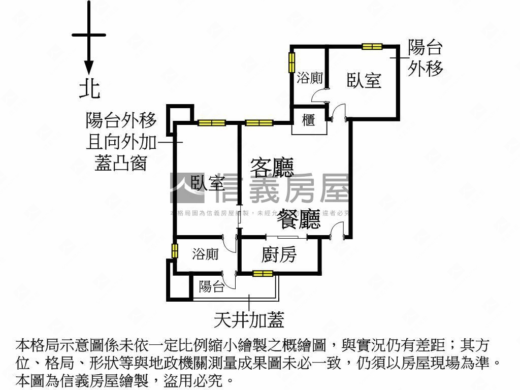 揚昇河畔高樓兩房附車位房屋室內格局與周邊環境