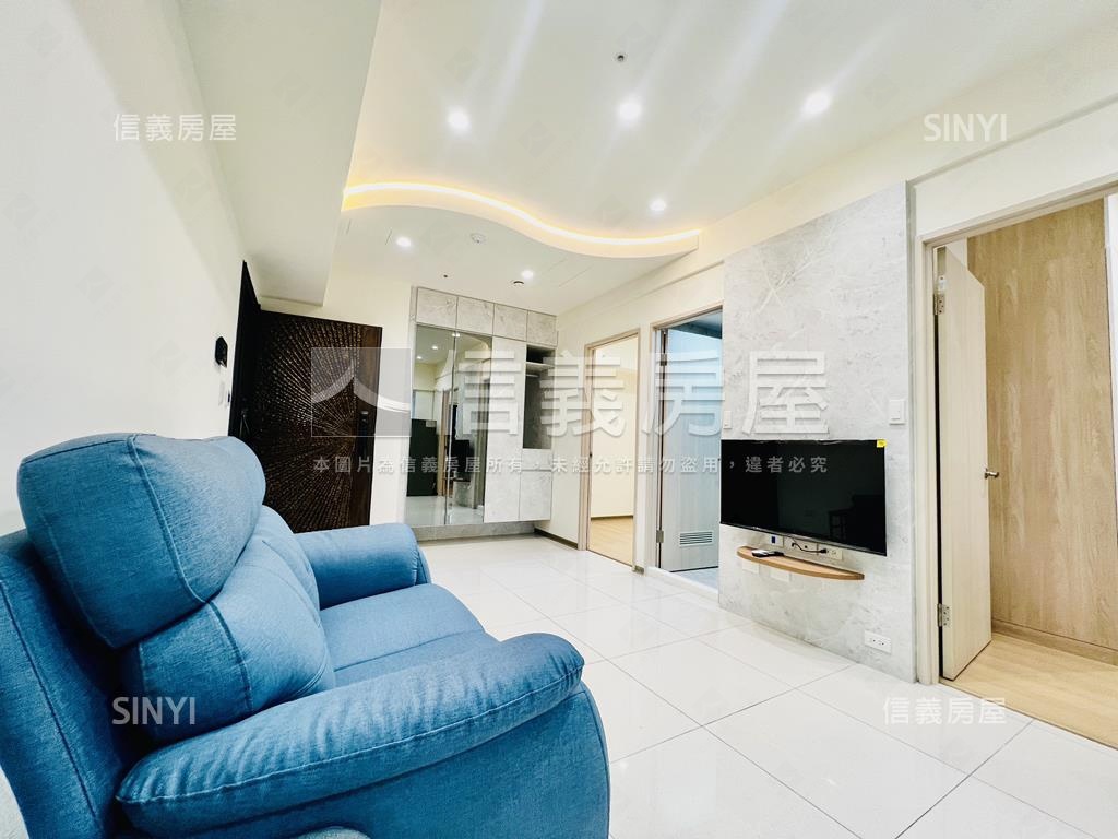 仰星殿邊間２房平面車位房屋室內格局與周邊環境