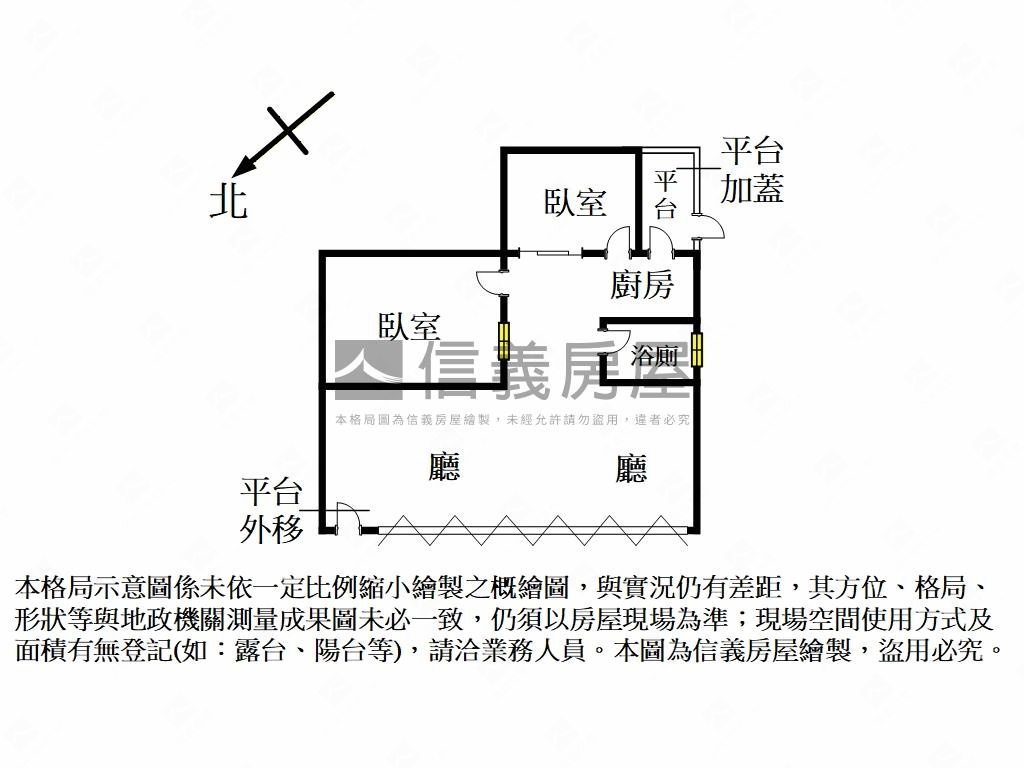 天天開心一樓房屋室內格局與周邊環境
