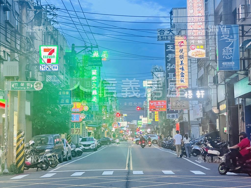 專委竹東市區雙臨路金店面房屋室內格局與周邊環境