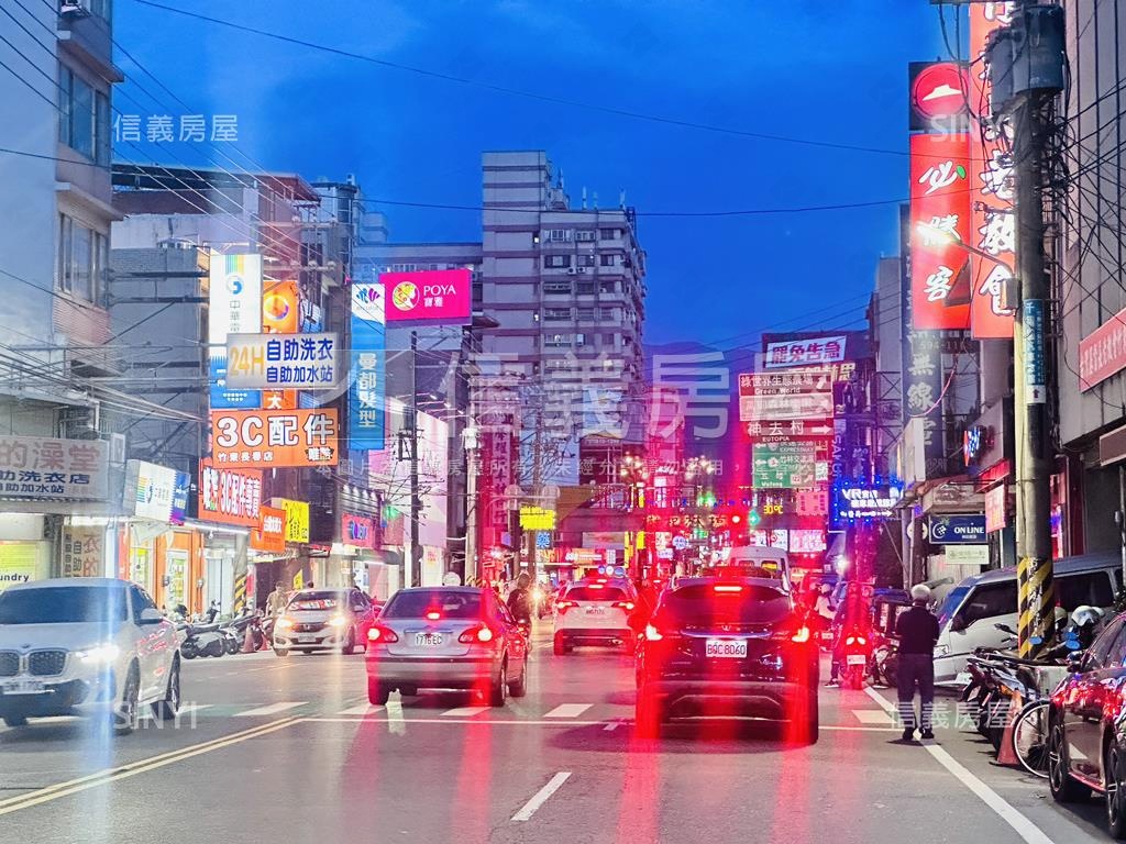 專委竹東市區雙臨路金店面房屋室內格局與周邊環境