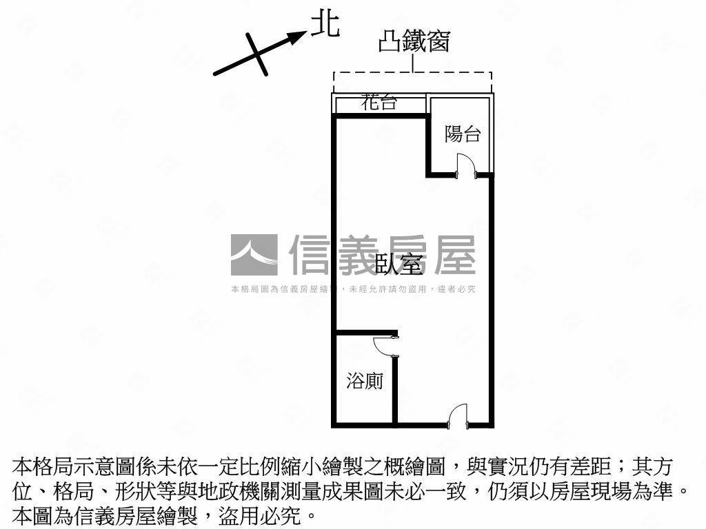 重新整理近捷運北歐風一房房屋室內格局與周邊環境