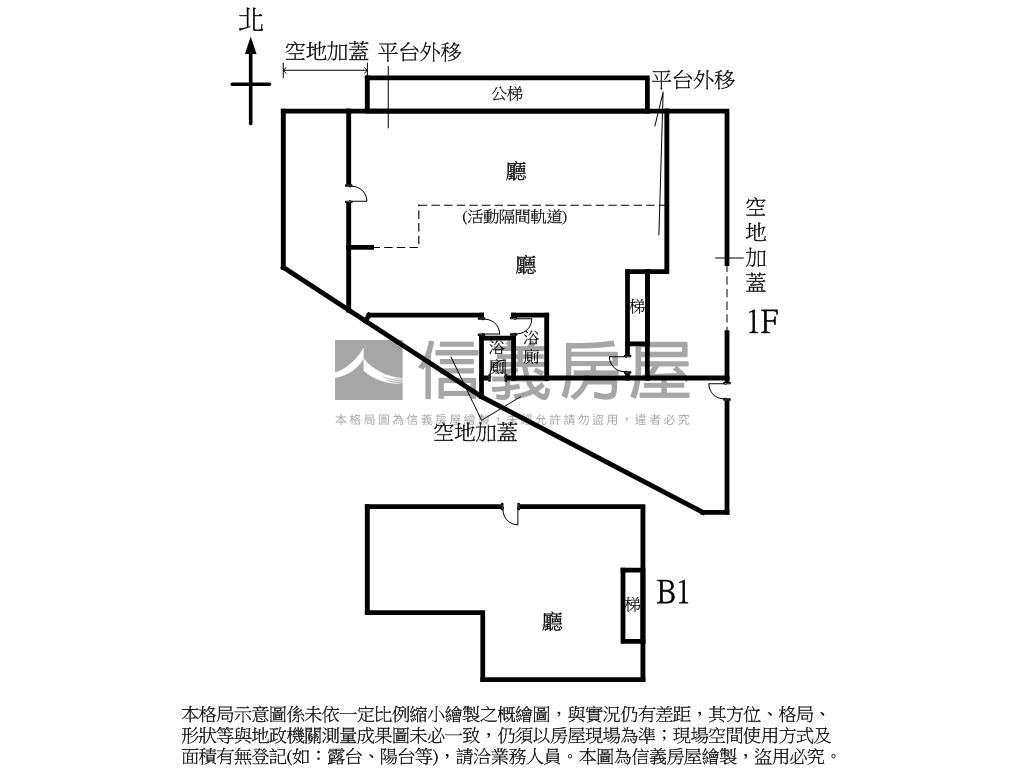 東區敦南黃金鑽石邊間店面房屋室內格局與周邊環境