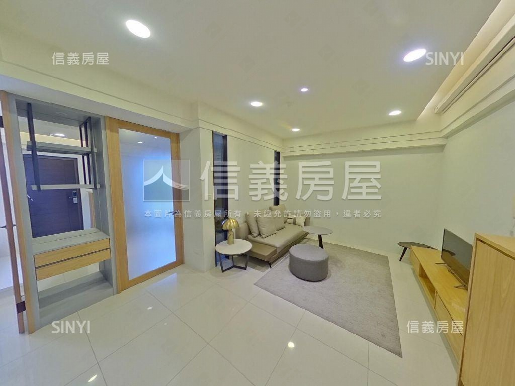 聯上Ｖ１高樓美雙房房屋室內格局與周邊環境