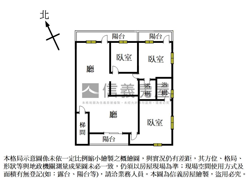 捷運公園邊間大器美寓房屋室內格局與周邊環境