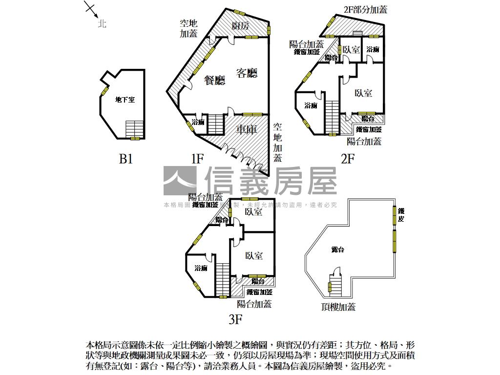長榮中學｜大地坪傳統透天房屋室內格局與周邊環境