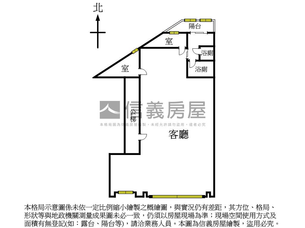 面計劃區春秋高樓房屋室內格局與周邊環境