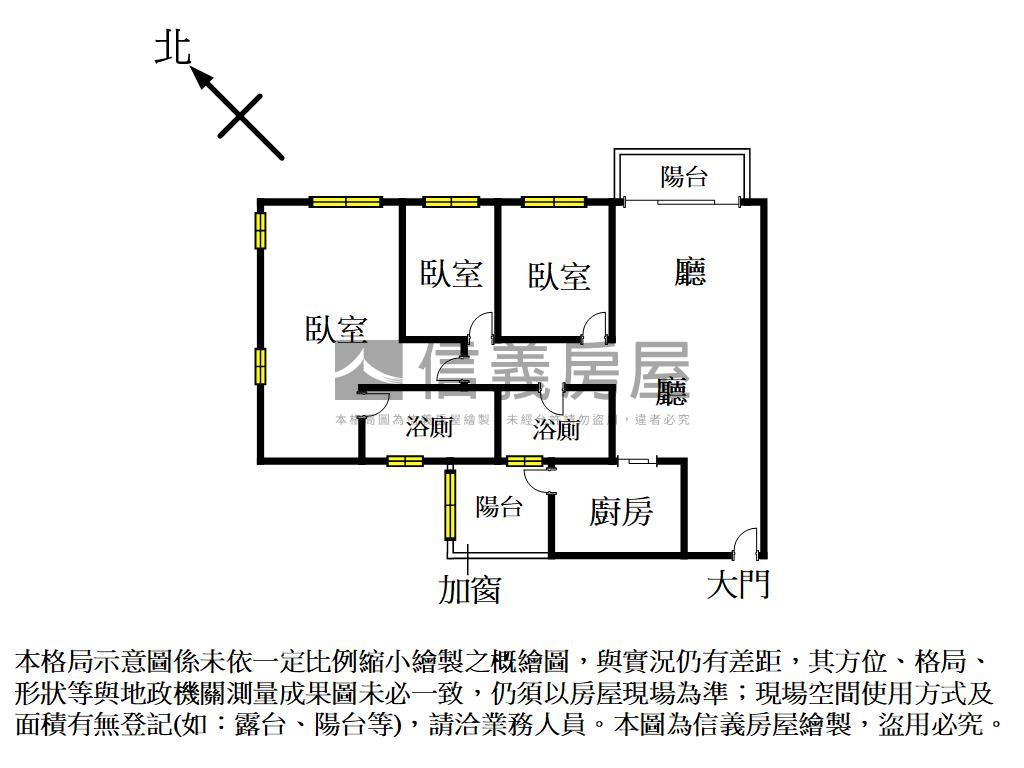 ＭＹ勝美質感三房平面車位房屋室內格局與周邊環境