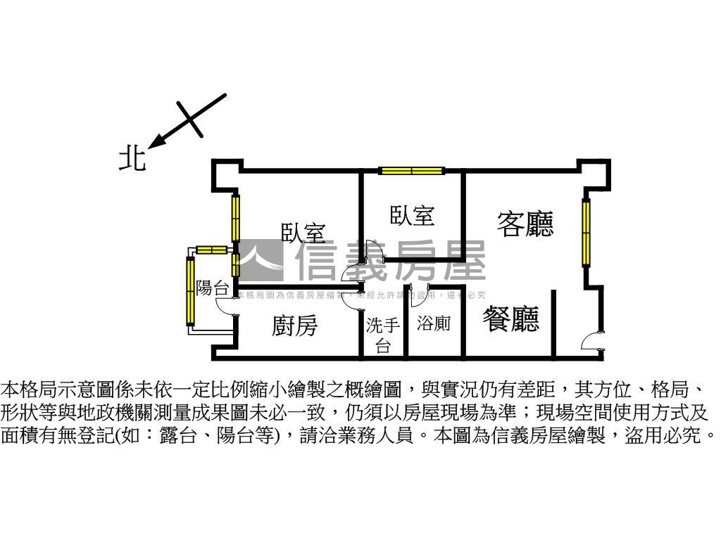捷運名邸景觀２房車位房屋室內格局與周邊環境