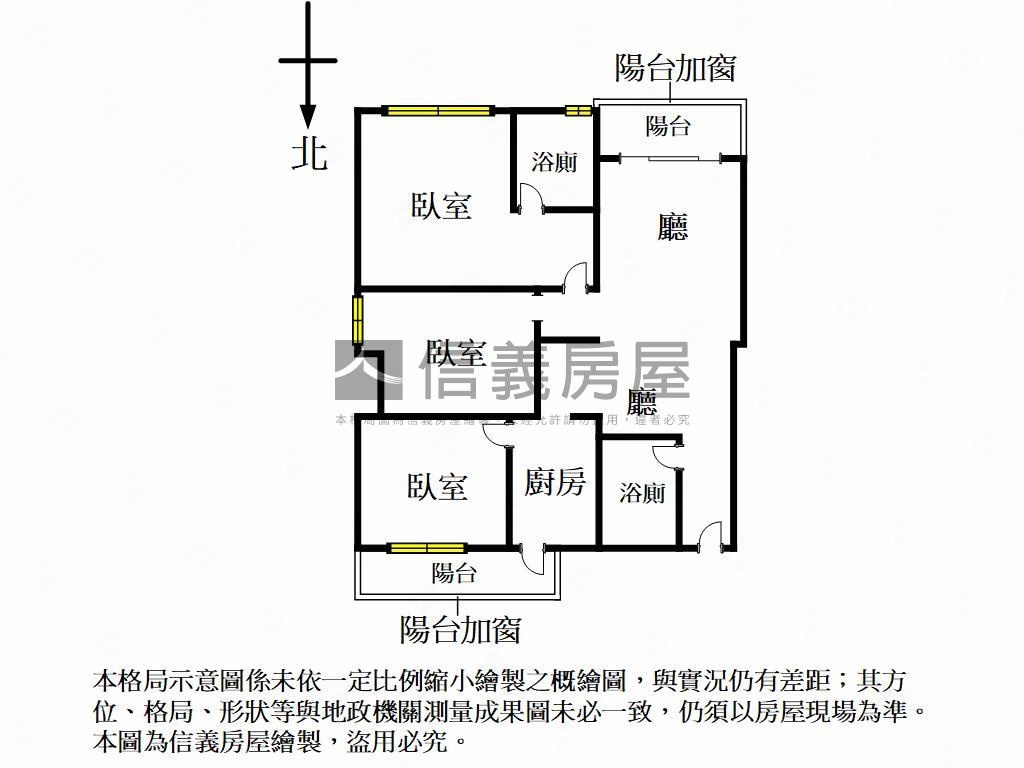 文化中心成家三房房屋室內格局與周邊環境