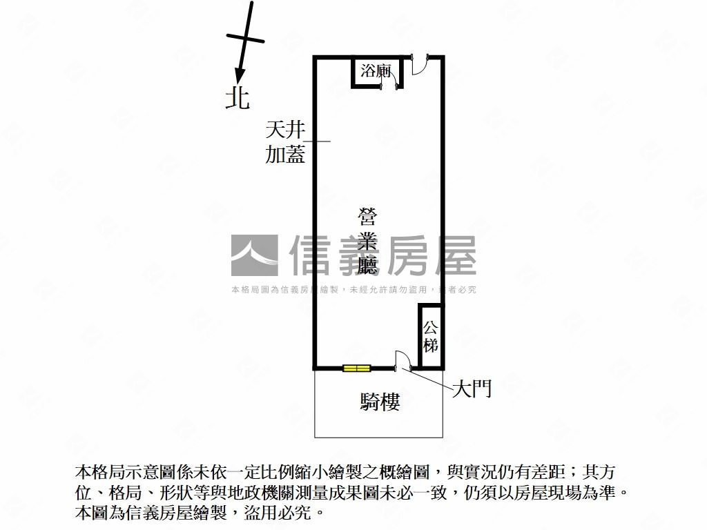 ㊣正面仁愛路四段燙金店面房屋室內格局與周邊環境