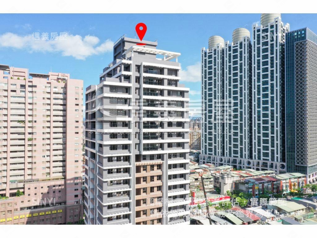 即將成屋正文化路鋼骨套房房屋室內格局與周邊環境
